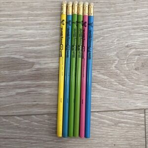 Collectible Walt Disney World Pencils Colorful Unsharpened Made In Japan